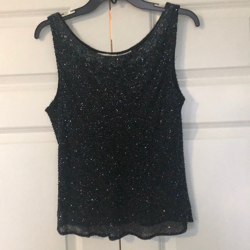 Beaded Vintage Tank Top